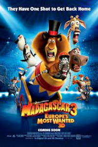 Download Madagascar 3: Europe’s Most Wanted (2012) {Hindi-English} 480p [300MB] || 720p [900MB]